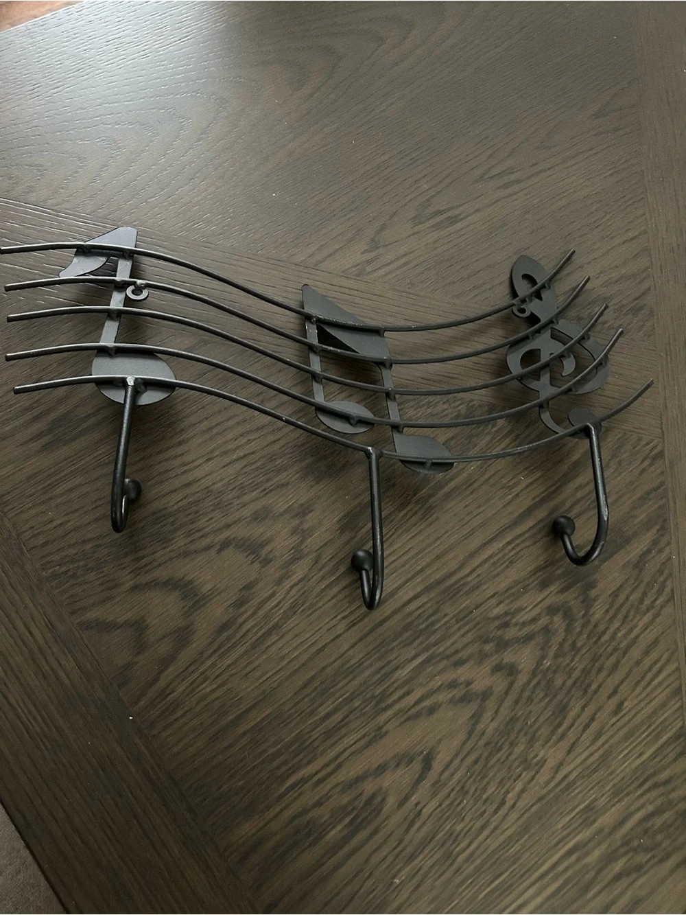 Metal Music Note Wall Hook
